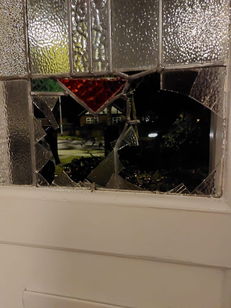 Damaged Window
