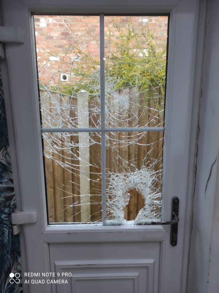 Smashed Window
