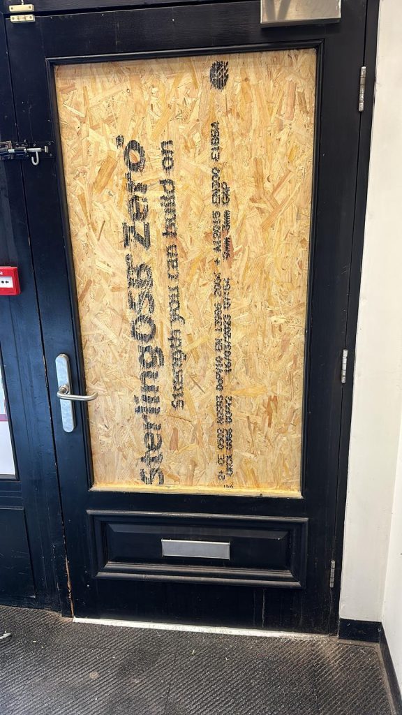 Emergency Boarding Up
