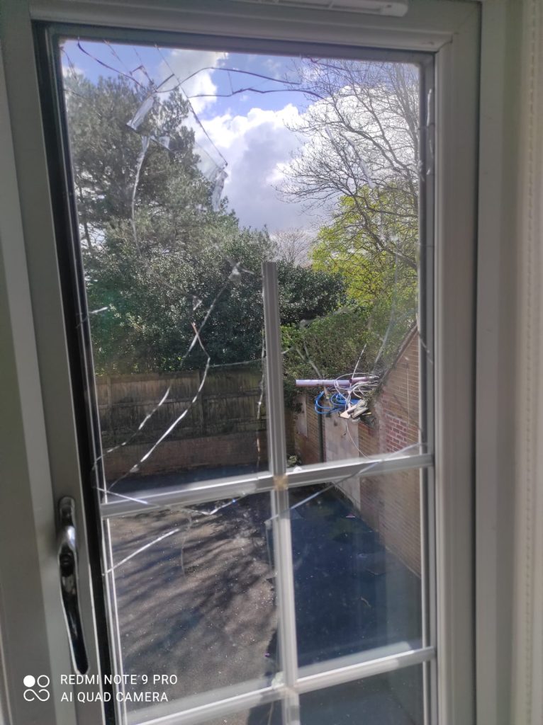 Smashed Window