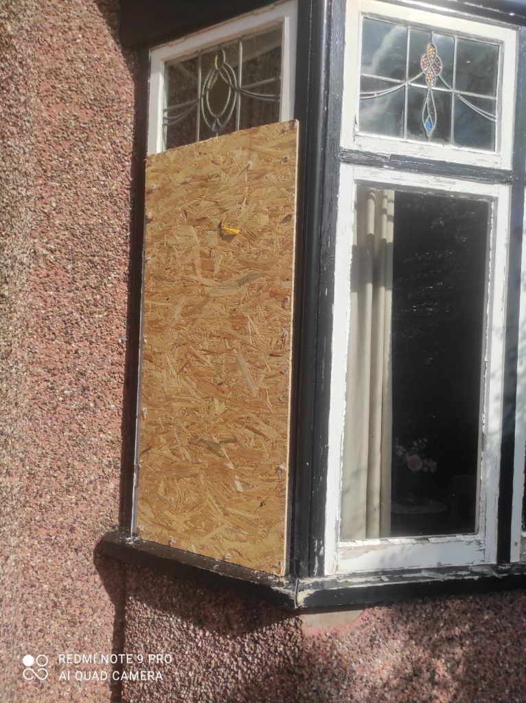 Smashed Window