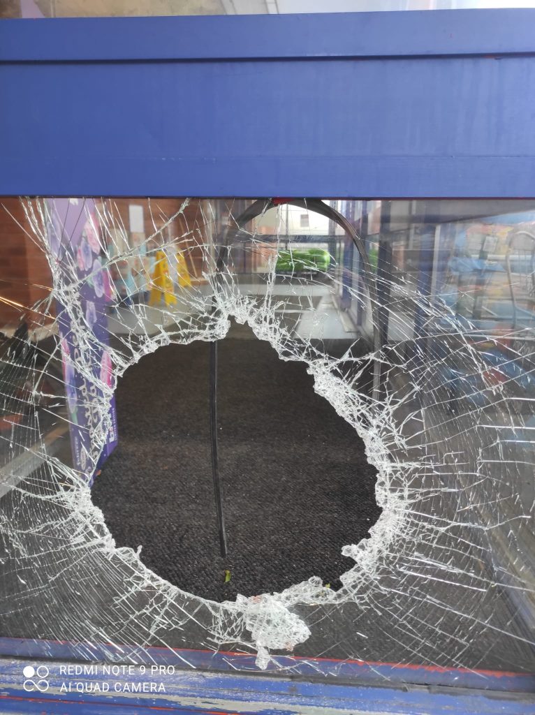 Smashed Window
